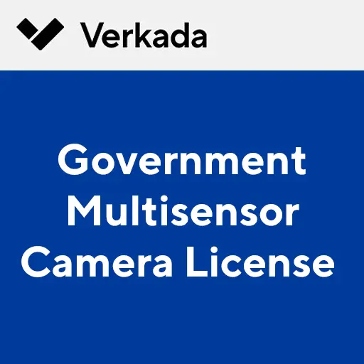 Multisensor Camera License - Govenment
