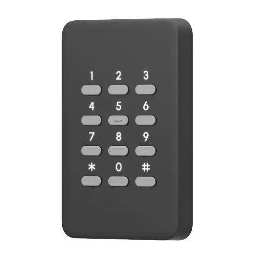 [AD64-HW] AD64 Multi-format Single Gang Card Reader with Keypad