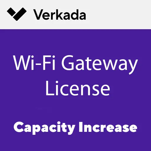 Wi-Fi Gateway License, Capacity Increase